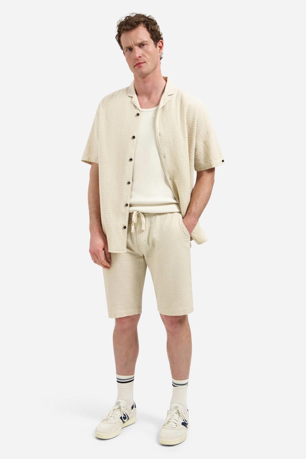 No Excess regular casual short beige
