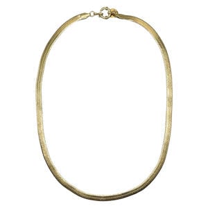 gold plated ketting Snake