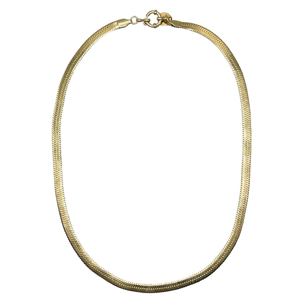 Bonnie Studios gold plated ketting Snake