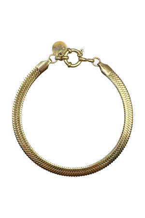 gold plated armband Snake