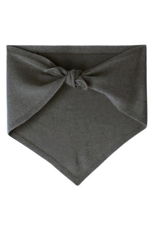 triangle scarf donkergrijs