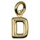 Bonnie Studios hanger Letter D Big Pendant