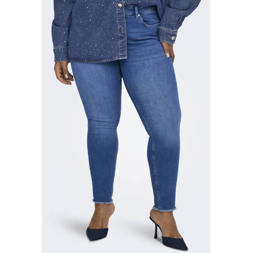 ONLY CARMAKOMA skinny jeans medium blue denim afbeelding