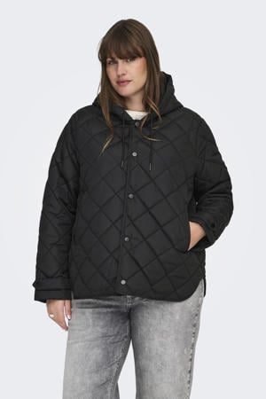jack quilted zwart