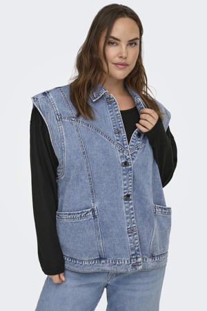gilet blauw