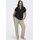 ONLY CARMAKOMA straight high waist casual broek