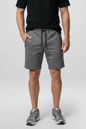 HERELL regular sweatshort zwart