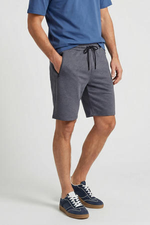 HERELL regular sweatshort donkerblauw
