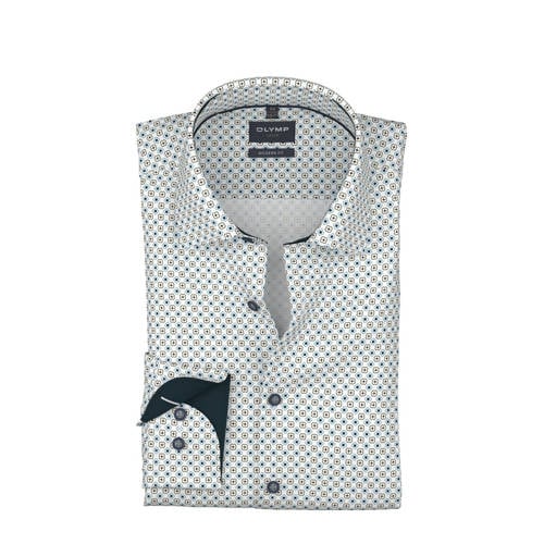 Olymp comfort casual overhemd wit afbeelding