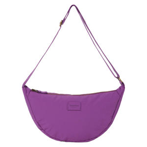 crossbody tas Textured Puffy paars