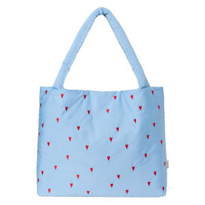 FANDARE Luiertassen met verschoningsmat voor baby's, reistas, stof, luiertas, grote rugzak, ontwerp en handtas voor moeder en babyverzorging, luier, opvouwbaar babybed, Paars., L, Praktisch, elegant