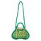 Studio Noos reversible crossbody tas Macrame Mini groen