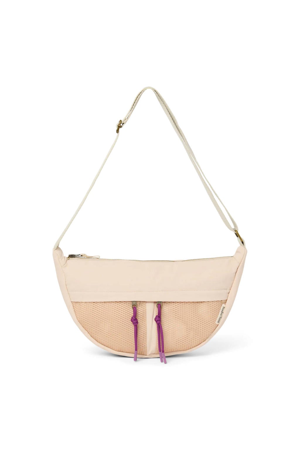 Studio Noos crossbody tas Patchwork beige