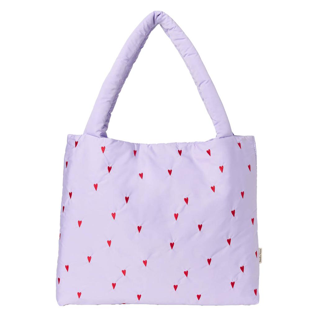 Studio Noos luiertas Puffy Hearts Mom Bag paars