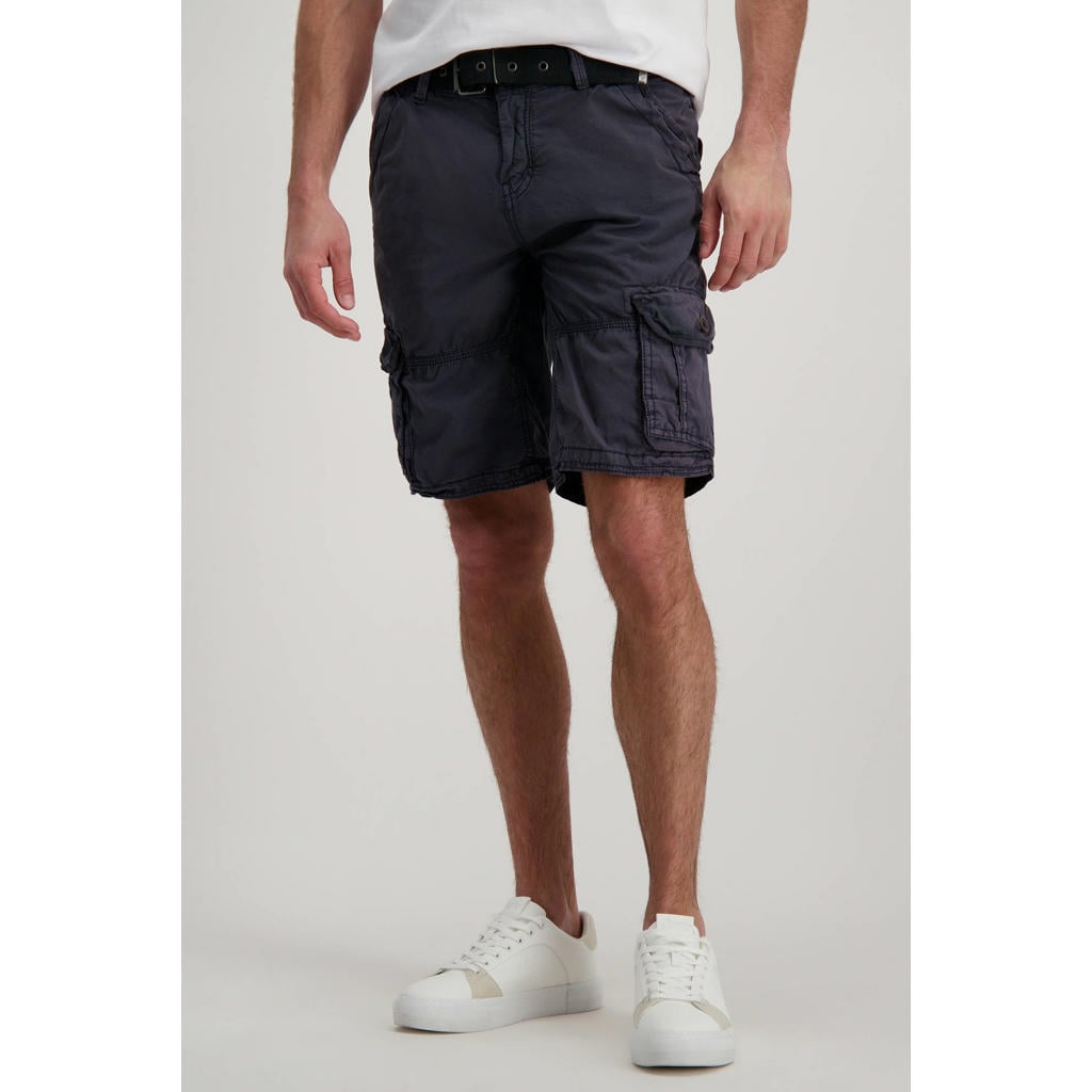 Cars DURRAS regular cargo short donkerblauw