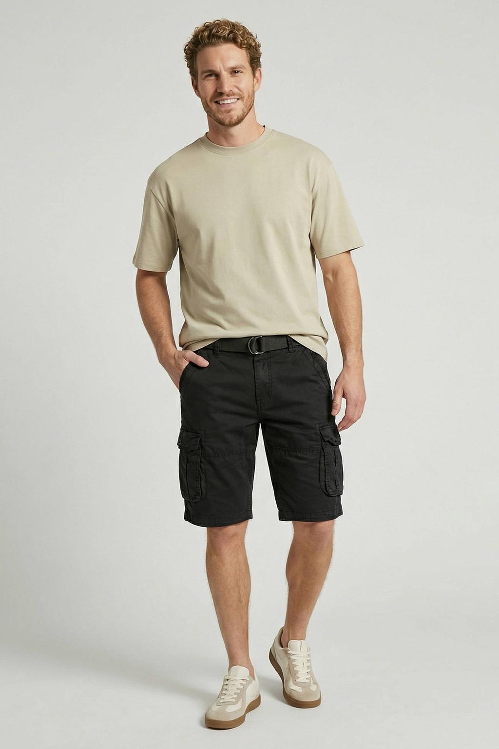 Cars DURRAS regular cargo short zwart