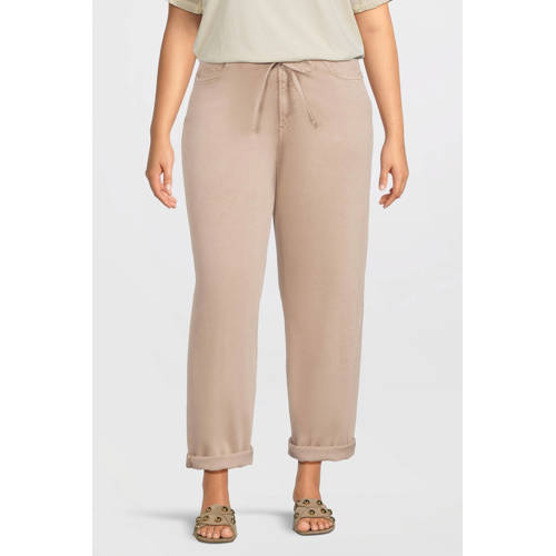 ONLY CARMAKOMA Carhilla Gianna Mw Straight Pant bootcut jeans beige