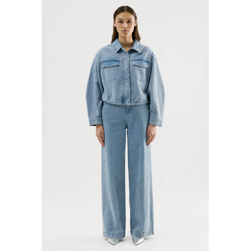 CKS denim spijkerjas medium blue denim afbeelding