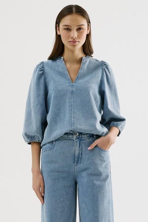 denim top medium blue denim