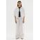CKS wide leg high waist broek beige