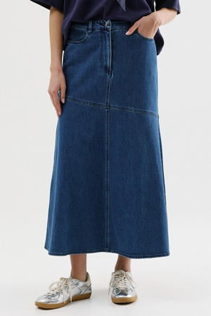 spijkerrok dark blue denim