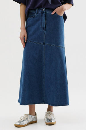spijkerrok dark blue denim
