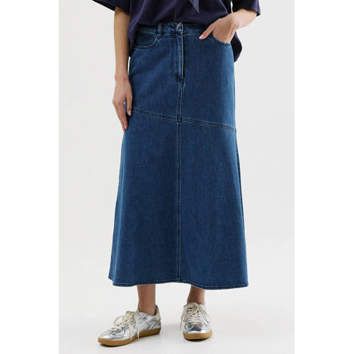 CKS spijkerrok dark blue denim afbeelding