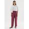 CKS wide leg high waist broek paars