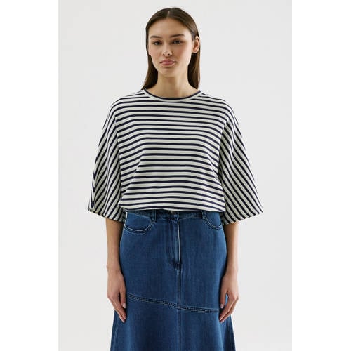 CKS gestreepte top blauw afbeelding