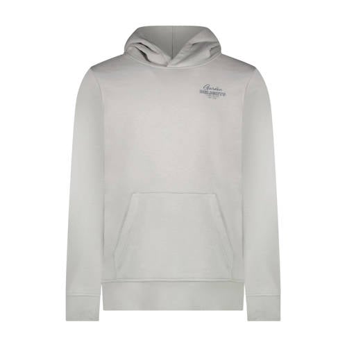Cars hoodie met backprint lichtgrijs afbeelding