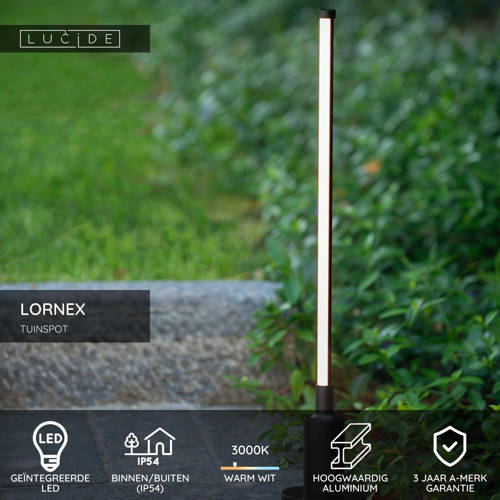 Lucide LORNEX - Tuinspot - LED Adapter/lichtnet afbeelding