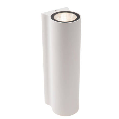 Lucide AKRA - Wandlamp Binnen/Buiten - LED - 2x6,5W 2700K - IP54 - Wit Adapter/lichtnet afbeelding