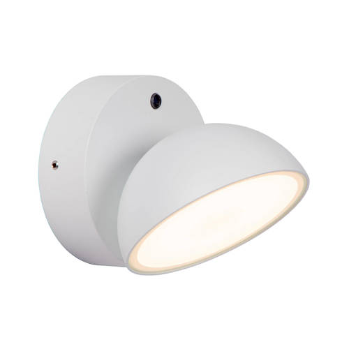 Lucide FINN Wandlamp LED Binnen/Buiten Adapter/lichtnet – Wit