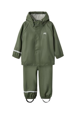 kids regenpak groen