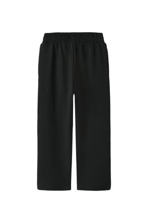 straight casual broek zwart