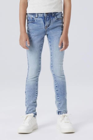 skinny jeans medium blue denim