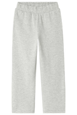 straight casual broek lichtgrijs