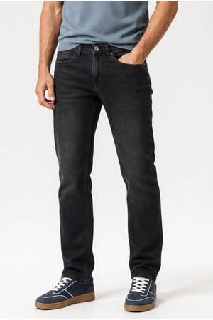 STAPLER regular fit jeans - zwart