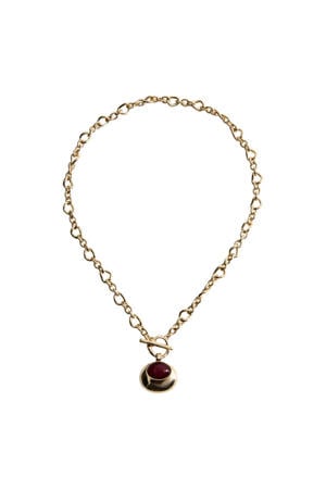 ketting goudkleurig