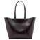 Mango shopper donkerbruin