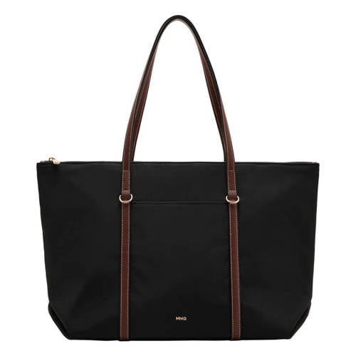 Mango shopper zwart afbeelding