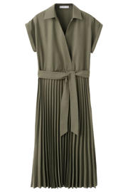 thumbnail: Mango midi jurk kaki