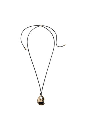 ketting zwart/goudkleurig
