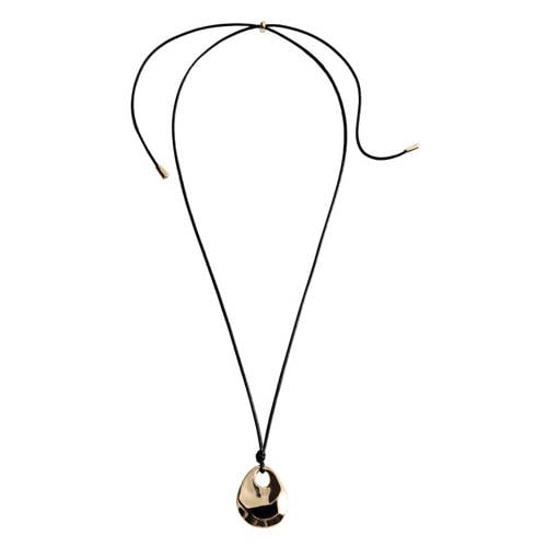 Mango ketting zwart/goudkleurig afbeelding