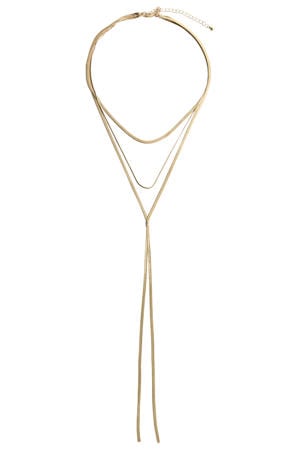 ketting goudkleurig