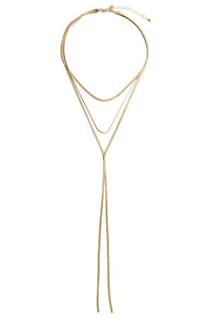 ketting goudkleurig