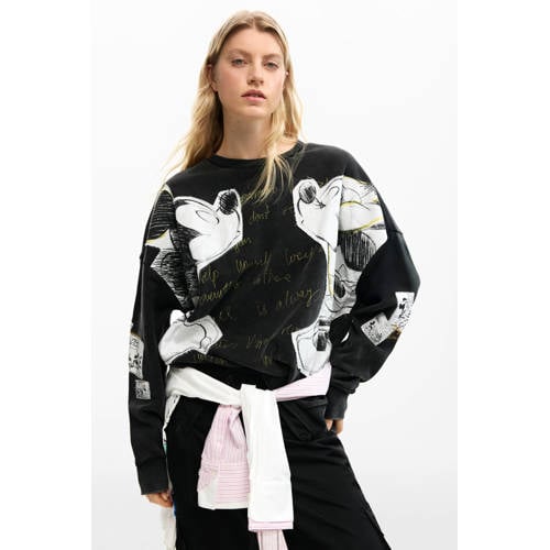 Desigual sweater antraciet afbeelding