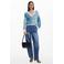 Desigual gebreide trui blauw