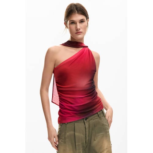 Desigual top donkerrood afbeelding
