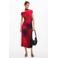 Desigual off shoulder jurk rood